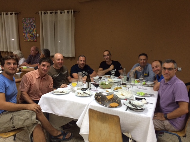 Shabbat meal at Kibbutz Lotan