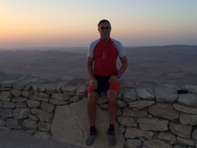 At The Ramon Crater